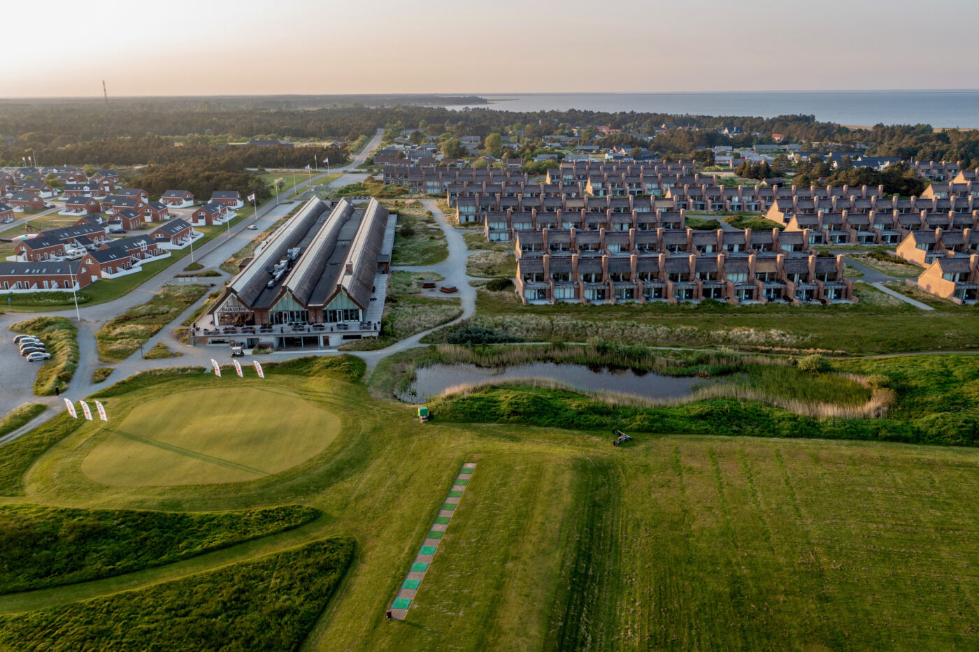 Weekendophold, romo, golfbane, sommerhuse, natur, vadehavet